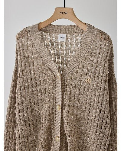 【YENN 2026 SUMMER COLLECTION】OPENWORK KNIT CD - Champdelarose