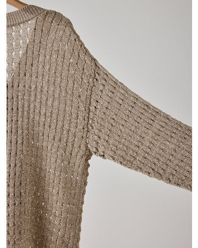 【YENN 2026 SUMMER COLLECTION】OPENWORK KNIT CD - Champdelarose