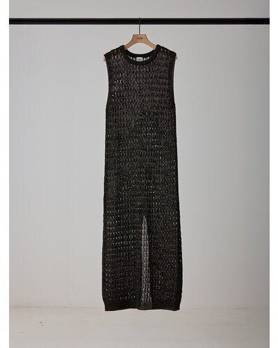 【YENN 2026 SUMMER COLLECTION】OPENWORK KNIT OP - Champdelarose