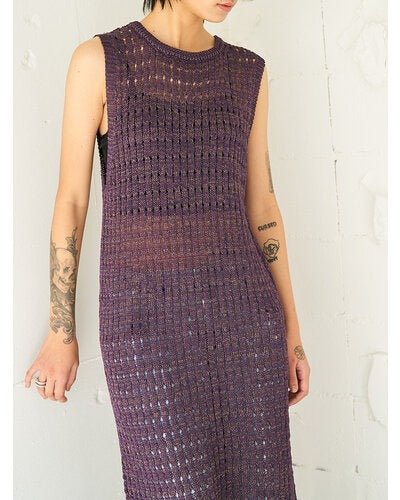 【YENN 2026 SUMMER COLLECTION】OPENWORK KNIT OP - Champdelarose