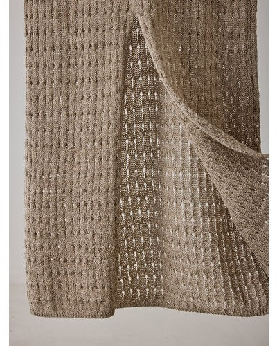 【YENN 2026 SUMMER COLLECTION】OPENWORK KNIT OP - Champdelarose