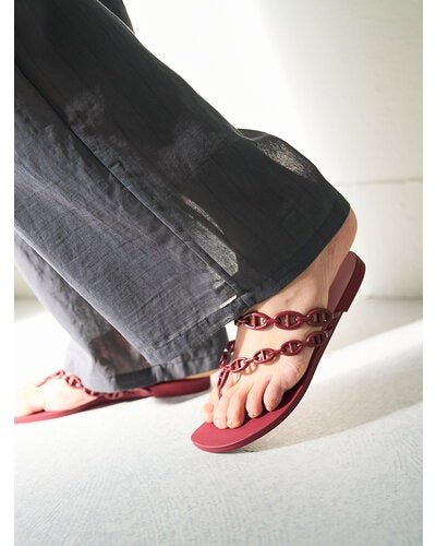 【YENN 2026 SUMMER COLLECTION】SHEER STRIPE EASY PT - Champdelarose