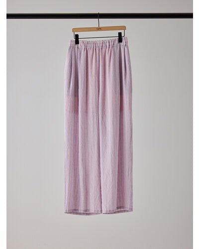 【YENN 2026 SUMMER COLLECTION】SHEER STRIPE EASY PT - Champdelarose