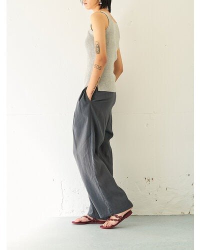 【YENN 2026 SUMMER COLLECTION】SHEER STRIPE EASY PT - Champdelarose