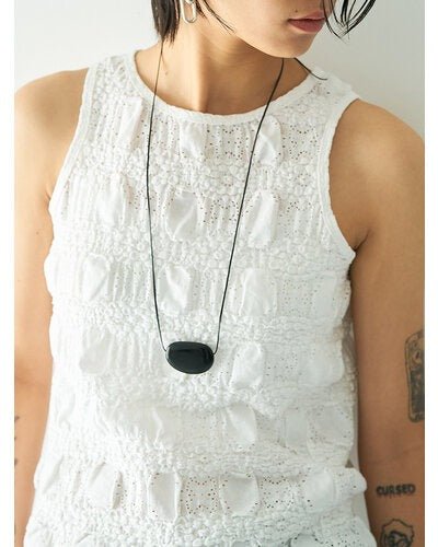 【YENN 2026 SUMMER COLLECTION】SHRUNK LACE TANKTOP - Champdelarose