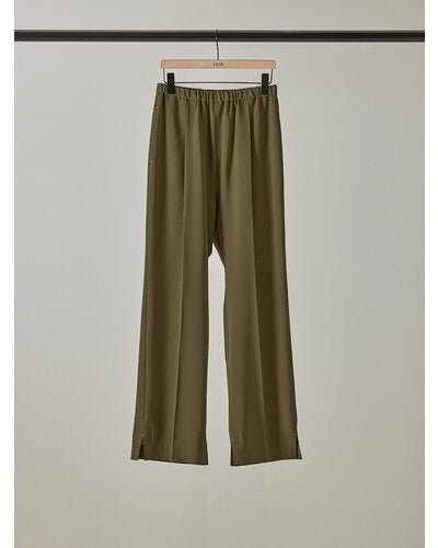【YENN 2026 SUMMER COLLECTION】SIDE SLIT SLACKS - Champdelarose