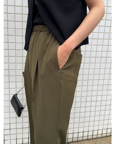 【YENN 2026 SUMMER COLLECTION】SIDE SLIT SLACKS - Champdelarose