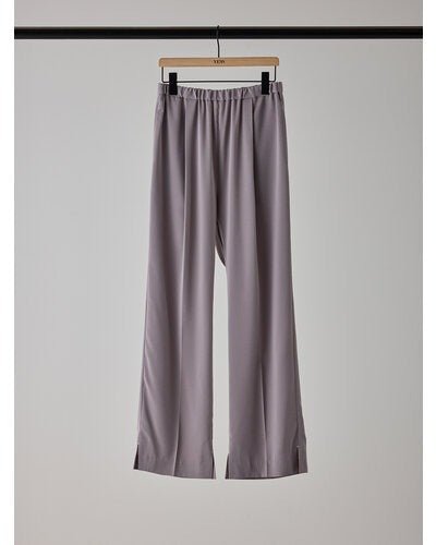 【YENN 2026 SUMMER COLLECTION】SIDE SLIT SLACKS - Champdelarose