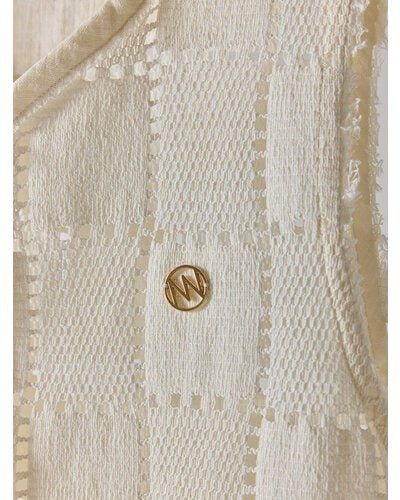【YENN 2026 SUMMER COLLECTION】SLEEVELESS LACE TOP - Champdelarose