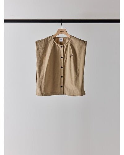 【YENN 2026 SUMMER COLLECTION】SLEEVELESS SHIRT - Champdelarose
