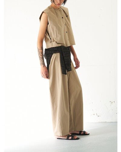 【YENN 2026 SUMMER COLLECTION】SLEEVELESS SHIRT - Champdelarose