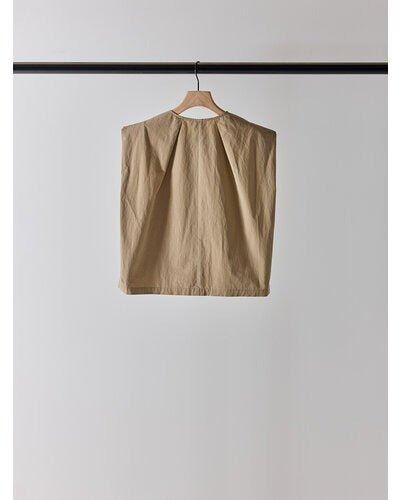 【YENN 2026 SUMMER COLLECTION】SLEEVELESS SHIRT - Champdelarose