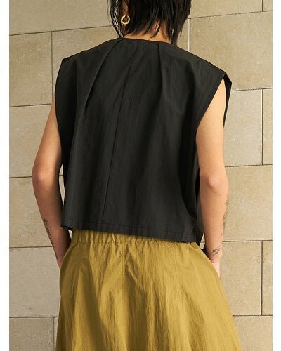 【YENN 2026 SUMMER COLLECTION】SLEEVELESS SHIRT - Champdelarose