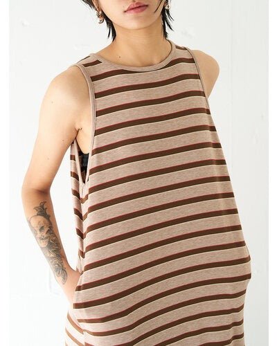 【YENN 2026 SUMMER COLLECTION】STRIPE JERSEY DRESS - Champdelarose