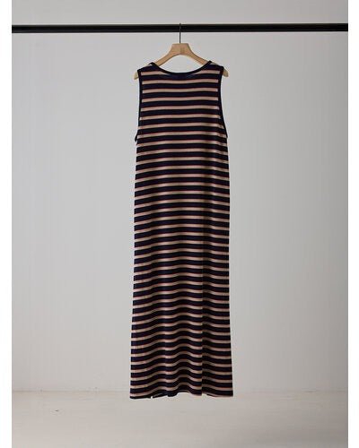 【YENN 2026 SUMMER COLLECTION】STRIPE JERSEY DRESS - Champdelarose