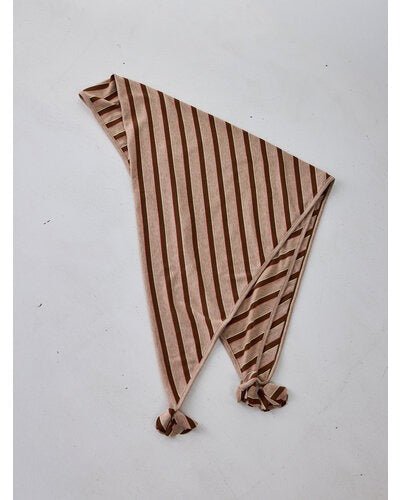 【YENN 2026 SUMMER COLLECTION】STRIPED JERSEY SCARF - Champdelarose
