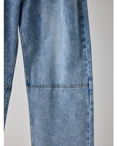 【YENN 2026 SUMMER COLLECTION】TUCK BELT DENIM PT - Champdelarose