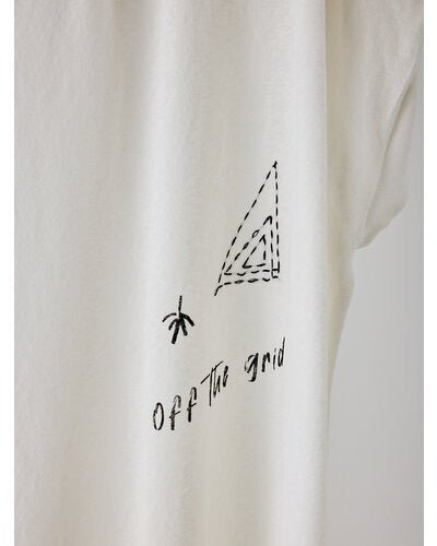 【YENN 2026 SUMMER COLLECTION】TWIST PRINT TEE - Champdelarose