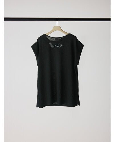【YENN 2026 SUMMER COLLECTION】TWIST PRINT TEE - Champdelarose