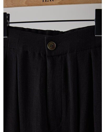 【YENN 2026 SUMMER COLLECTION】VOLUME CURVE PANTS - Champdelarose