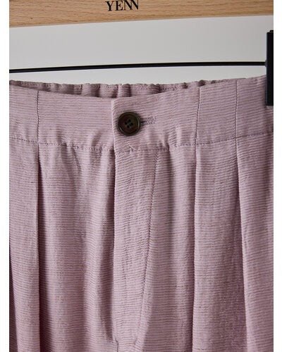 【YENN 2026 SUMMER COLLECTION】VOLUME CURVE PANTS - Champdelarose