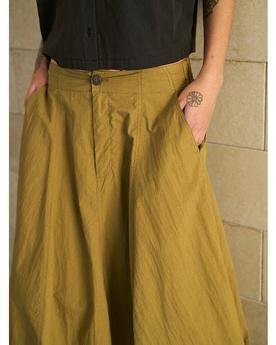 【YENN 2026 SUMMER COLLECTION】VOLUME CURVE SKIRT - Champdelarose