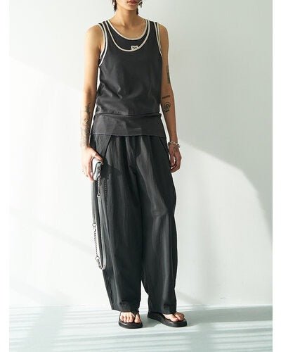 【YENN 2026 SUMMER COLLECTION】WAIST RIB CURVE PT - Champdelarose
