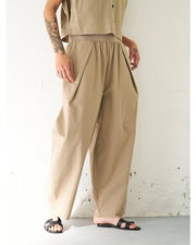 【YENN 2026 SUMMER COLLECTION】WAIST RIB CURVE PT - Champdelarose