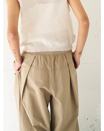 【YENN 2026 SUMMER COLLECTION】WAIST RIB CURVE PT - Champdelarose