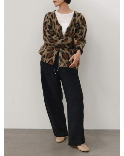 【YENN 26-27 WINTER/PRE-SPRING】 COZY TEXTURE PANTS - 11月中旬頃発送 - Champdelarose