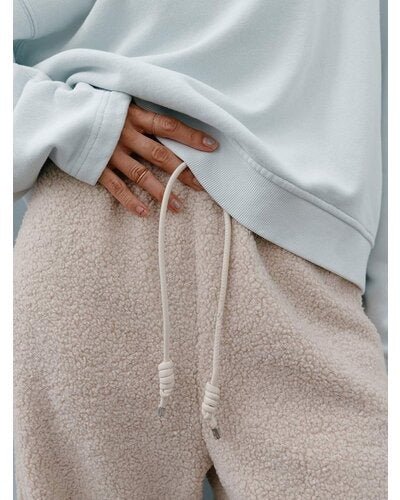 【YENN 26-27 WINTER/PRE-SPRING】 COZY TEXTURE PANTS - 11月中旬頃発送 - Champdelarose