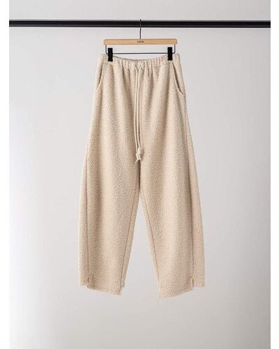 【YENN 26-27 WINTER/PRE-SPRING】 COZY TEXTURE PANTS - 11月中旬頃発送 - Champdelarose