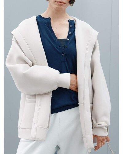 【YENN 26-27 WINTER/PRE-SPRING】16G DEEP HENRY KNIT - 1月中旬頃発送 - Champdelarose