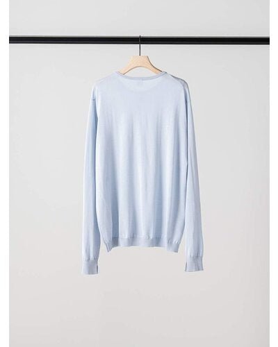 【YENN 26-27 WINTER/PRE-SPRING】16G DEEP HENRY KNIT - 1月中旬頃発送 - Champdelarose