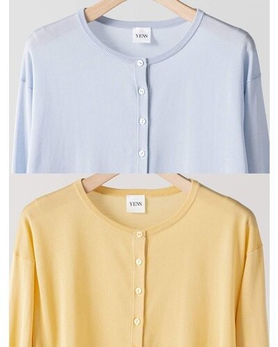 【YENN 26-27 WINTER/PRE-SPRING】16G DEEP HENRY KNIT - 1月中旬頃発送 - Champdelarose