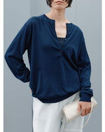 【YENN 26-27 WINTER/PRE-SPRING】16G DEEP HENRY KNIT - 1月中旬頃発送 - Champdelarose
