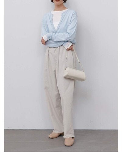 【YENN 26-27 WINTER/PRE-SPRING】16G DEEP HENRY KNIT - 1月中旬頃発送 - Champdelarose