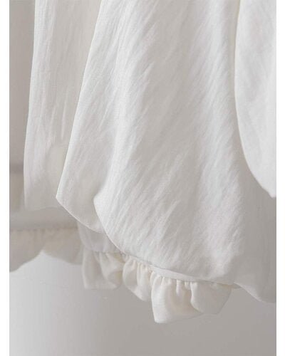 【YENN 26-27 WINTER/PRE-SPRING】AIRY BALLOON TEE - 1月中旬頃発送 - Champdelarose