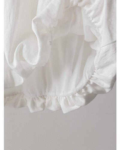 【YENN 26-27 WINTER/PRE-SPRING】AIRY BALLOON TEE - 1月中旬頃発送 - Champdelarose