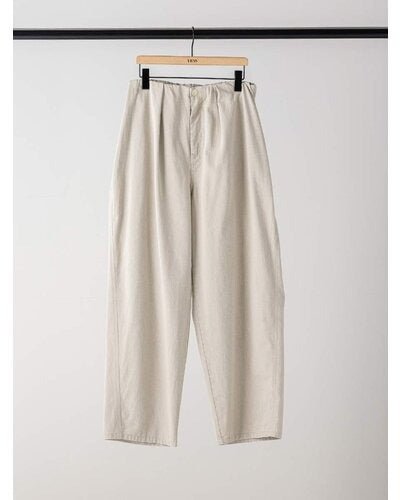 【YENN 26-27 WINTER/PRE-SPRING】BOX TUCK PEG PANT - 11月中旬頃発送 - Champdelarose