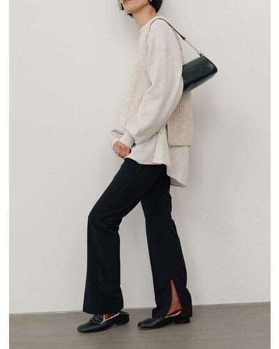 【YENN 26-27 WINTER/PRE-SPRING】CENTER PRESS SLIM PT - 11月中旬頃発送 - Champdelarose