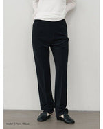 【YENN 26-27 WINTER/PRE-SPRING】CENTER PRESS SLIM PT - 11月中旬頃発送 - Champdelarose