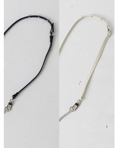 【YENN 26-27 WINTER/PRE-SPRING】CHAIN BELT MINI BAG - 11月中旬頃発送 - Champdelarose