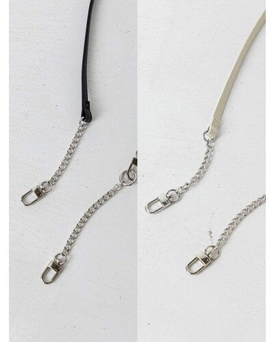【YENN 26-27 WINTER/PRE-SPRING】CHAIN BELT MINI BAG - 11月中旬頃発送 - Champdelarose