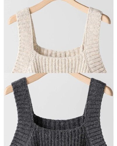 【YENN 26-27 WINTER/PRE-SPRING】CHUNKY KNIT VEST - 11月中旬頃発送 - Champdelarose