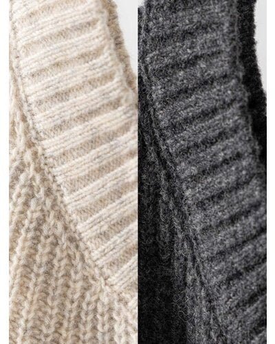 【YENN 26-27 WINTER/PRE-SPRING】CHUNKY KNIT VEST - 11月中旬頃発送 - Champdelarose