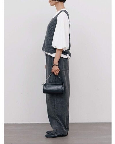 【YENN 26-27 WINTER/PRE-SPRING】CHUNKY KNIT VEST - 11月中旬頃発送 - Champdelarose