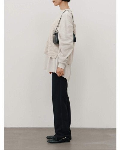 【YENN 26-27 WINTER/PRE-SPRING】CHUNKY KNIT VEST - 11月中旬頃発送 - Champdelarose