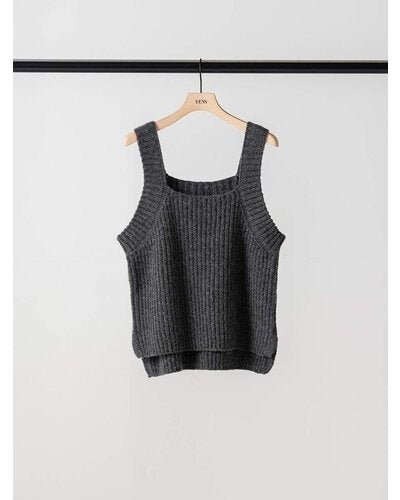 【YENN 26-27 WINTER/PRE-SPRING】CHUNKY KNIT VEST - 11月中旬頃発送 - Champdelarose