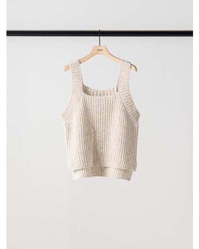【YENN 26-27 WINTER/PRE-SPRING】CHUNKY KNIT VEST - 11月中旬頃発送 - Champdelarose
